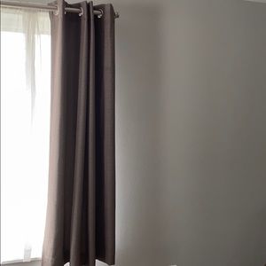 4 panel curtains 48”W x 63”L